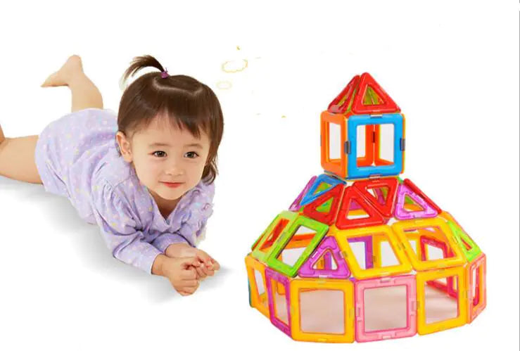 Children's Educational Magnetic Building Blocks Set