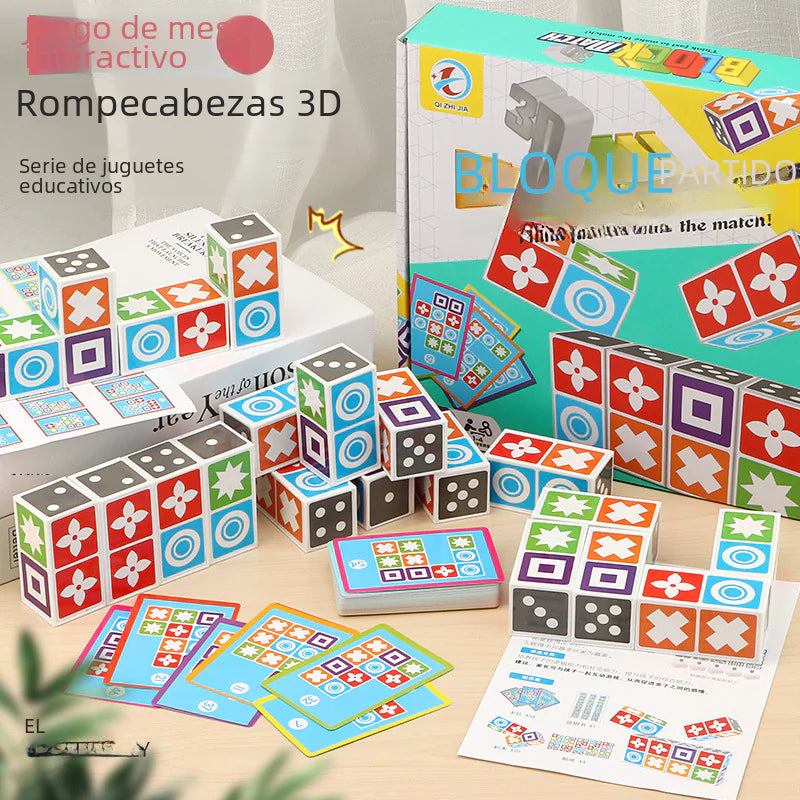 3D Matching Puzzle Toy for Kids - Interactive Fun